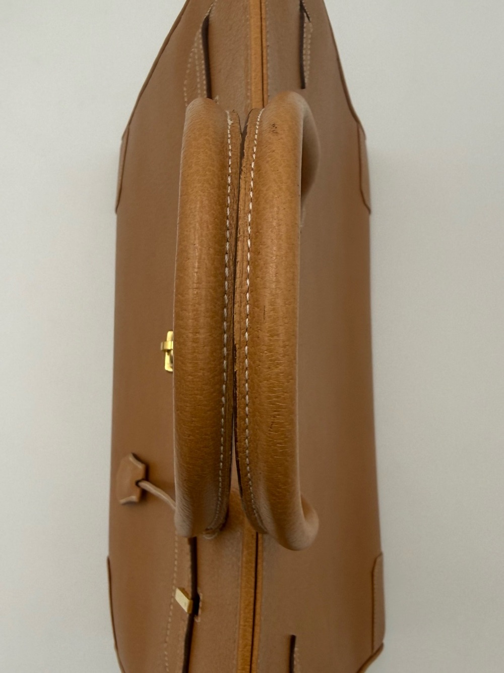 🇫🇷michel adolphe PARIS • Unisex 40 Bag in Light Brown • Made in FRANCE - Picture 7 of 16